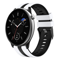 20mm Two-Color Sports Silicone Watch Band, For Amazfit GTR Mini