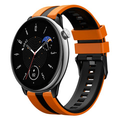 20mm Two-Color Sports Silicone Watch Band, For Amazfit GTR Mini