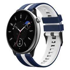 20mm Two-Color Sports Silicone Watch Band, For Amazfit GTR Mini