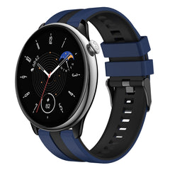 20mm Two-Color Sports Silicone Watch Band, For Amazfit GTR Mini