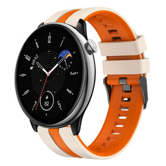 20mm Two-Color Sports Silicone Watch Band, For Amazfit GTR Mini