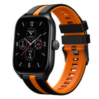 For Amazfit GTS 4 / Black+Orange