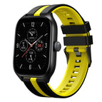 For Amazfit GTS 4 / Black+Yellow
