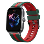 For Amazfit GTS 3 / Green+Red
