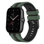 For Amazfit GTS 2E / Olive Green+Black