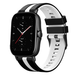20mm Two-Color Sports Silicone Watch Band, For Amazfit GTS 2E