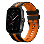 For Amazfit GTS 2E / Black+Orange