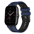For Amazfit GTS 2E / Blue+Black