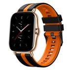 For Amazfit GTS 2 / Black+Orange