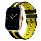 For Amazfit GTS 2 / Black+Yellow