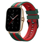 For Amazfit GTS 2 / Green+Red
