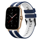 For Amazfit GTS 2 / Blue+White
