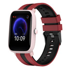 For Amazfit Pop Pro / Red+Black