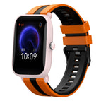 For Amazfit Pop Pro / Orange+Black