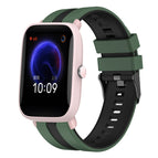 For Amazfit Pop Pro / Olive Green+Black
