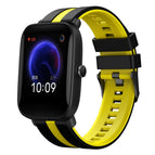 For Amazfit Pop / Black+Yellow