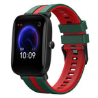 For Amazfit Pop / Green+Red