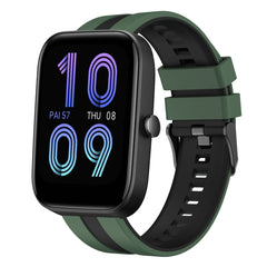 20mm Two-Color Sports Silicone Watch Band, For Amazfit Bip3 Pro