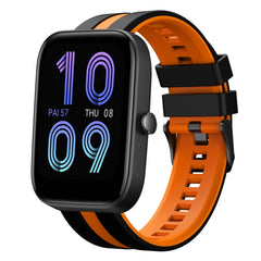 20mm Two-Color Sports Silicone Watch Band, For Amazfit Bip3 Pro