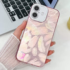 For iPhone 16 Plus / Pink Feathers