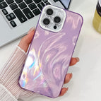 For iPhone 15 Pro / Purple Feather Yarn
