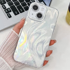 For iPhone 14 / White Feather Yarn
