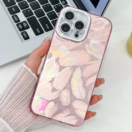 Plating Glitter Texture TPU Phone Case with Lens Film, For iPhone 13 Pro