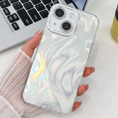 Plating Glitter Texture TPU Phone Case with Lens Film, For iPhone 13