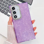 For Samsung Galaxy A36 5G / Purple Shell Pattern