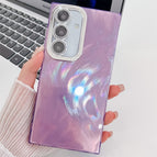 For Samsung Galaxy A36 5G / Purple Feather Yarn