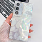 For Samsung Galaxy S25+ 5G / White Feathers