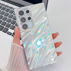 For Samsung Galaxy S25 Ultra 5G / White Water Ripples