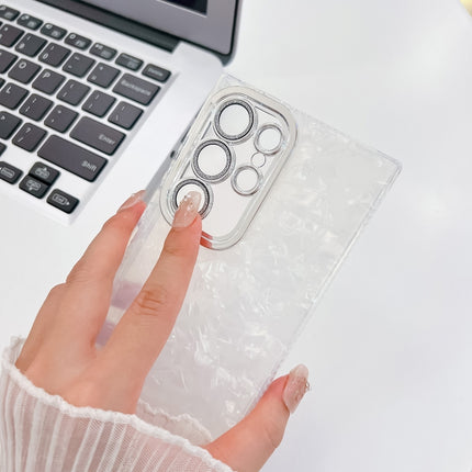 Plating Glitter Texture TPU Phone Case with Lens Film, For Samsung Galaxy S24 Ultra 5G