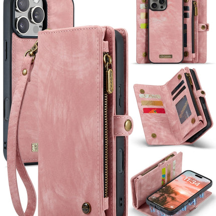 CaseMe 008 Detachable Multifunctional Leather Phone Case, For iPhone Air, For iPhone 16 Pro Max, For iPhone 16 Pro, For iPhone 16 Plus