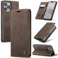 CaseMe 013 Multifunctional Horizontal Flip Leather Phone Case, For iPhone 16 Pro Max, For iPhone 16 Pro, For iPhone 16 Plus, For iPhone 16, For iPhone 16e