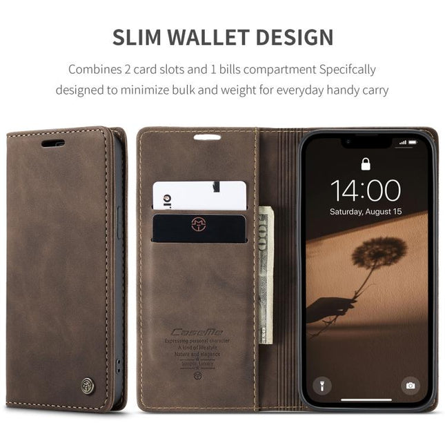CaseMe 013 Multifunctional Horizontal Flip Leather Phone Case
