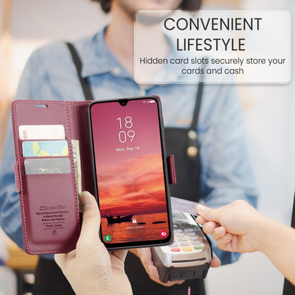 CaseMe 023 Butterfly Buckle Litchi Texture RFID Anti-theft Leather Phone Case, For Galaxy S25 5G, For Galaxy S25+ 5G, For Galaxy S25 Ultra 5G, For Galaxy S24 FE 5G