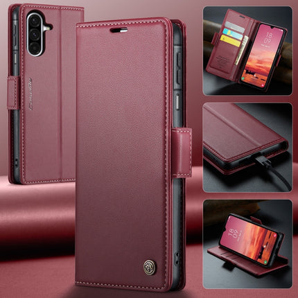 CaseMe 023 Butterfly Buckle Litchi Texture RFID Anti-theft Leather Phone Case, For Galaxy S25 5G, For Galaxy S25+ 5G, For Galaxy S25 Ultra 5G, For Galaxy S24 FE 5G