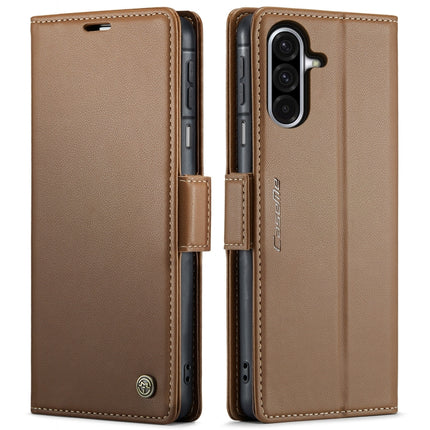 CaseMe 023 Butterfly Buckle Litchi Texture RFID Anti-theft Leather Phone Case, For Galaxy S25 5G, For Galaxy S25+ 5G, For Galaxy S25 Ultra 5G, For Galaxy S24 FE 5G