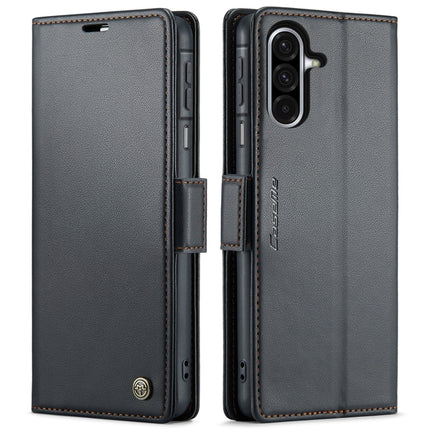 CaseMe 023 Butterfly Buckle Litchi Texture RFID Anti-theft Leather Phone Case, For Galaxy S25 5G, For Galaxy S25+ 5G, For Galaxy S25 Ultra 5G, For Galaxy S24 FE 5G