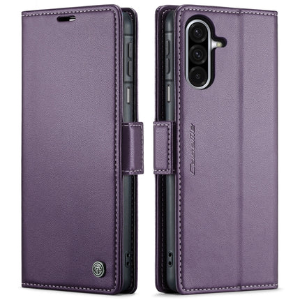CaseMe 023 Butterfly Buckle Litchi Texture RFID Anti-theft Leather Phone Case, For Galaxy S25 5G, For Galaxy S25+ 5G, For Galaxy S25 Ultra 5G, For Galaxy S24 FE 5G
