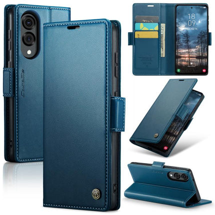 CaseMe 023 Butterfly Buckle Litchi Texture RFID Anti-theft Leather Phone Case, For Galaxy S25 Edge 5G, For Galaxy A56 5G, For Galaxy A26 5G, For Galaxy A36 5G