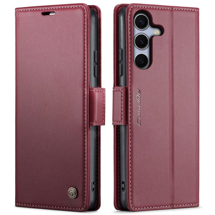 CaseMe 023 Butterfly Buckle Litchi Texture RFID Anti-theft Leather Phone Case, For Galaxy S25 Edge 5G, For Galaxy A56 5G, For Galaxy A26 5G, For Galaxy A36 5G