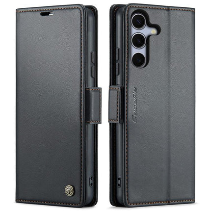 CaseMe 023 Butterfly Buckle Litchi Texture RFID Anti-theft Leather Phone Case, For Galaxy S25 Edge 5G, For Galaxy A56 5G, For Galaxy A26 5G, For Galaxy A36 5G