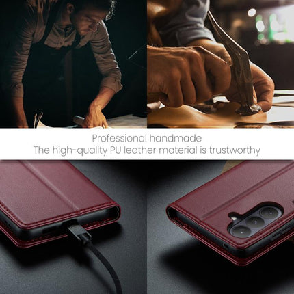 CaseMe 023 Butterfly Buckle Litchi Texture RFID Anti-theft Leather Phone Case, For Galaxy A37 5G, For Galaxy A27 5G, For Galaxy S25 FE 5G, For Galaxy Z Fold7