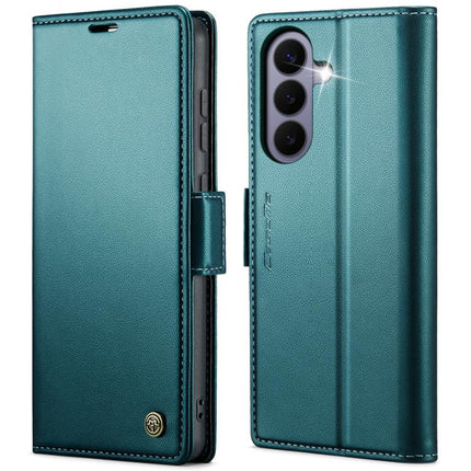 CaseMe 023 Butterfly Buckle Litchi Texture RFID Anti-theft Leather Phone Case, For Galaxy S26+ 5G, For Galaxy S26 Ultra 5G, For Galaxy S26 5G, For Galaxy A57 5G