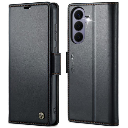 CaseMe 023 Butterfly Buckle Litchi Texture RFID Anti-theft Leather Phone Case, For Galaxy S26+ 5G, For Galaxy S26 Ultra 5G, For Galaxy S26 5G, For Galaxy A57 5G