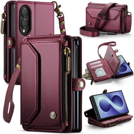 CaseMe C36 Card Slots Zipper Wallet RFID Anti-theft Leather Phone Case, For Samsung Galaxy S26+ 5G, For Samsung Galaxy S26 Ultra 5G, For Samsung Galaxy S26 5G, For Samsung Galaxy A57 5G