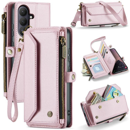 CaseMe C36 Card Slots Zipper Wallet RFID Anti-theft Leather Phone Case, For Samsung Galaxy S26+ 5G, For Samsung Galaxy S26 Ultra 5G, For Samsung Galaxy S26 5G, For Samsung Galaxy A57 5G