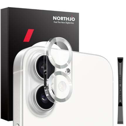 NORTHJO Camera Lens Protector CD Veins 3D Tempered Glass Film, For iPhone 16 Pro / 16 Pro Max, For iPhone 16 / 16 Plus